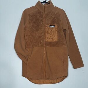 Columbia Tan Fleece Jacket